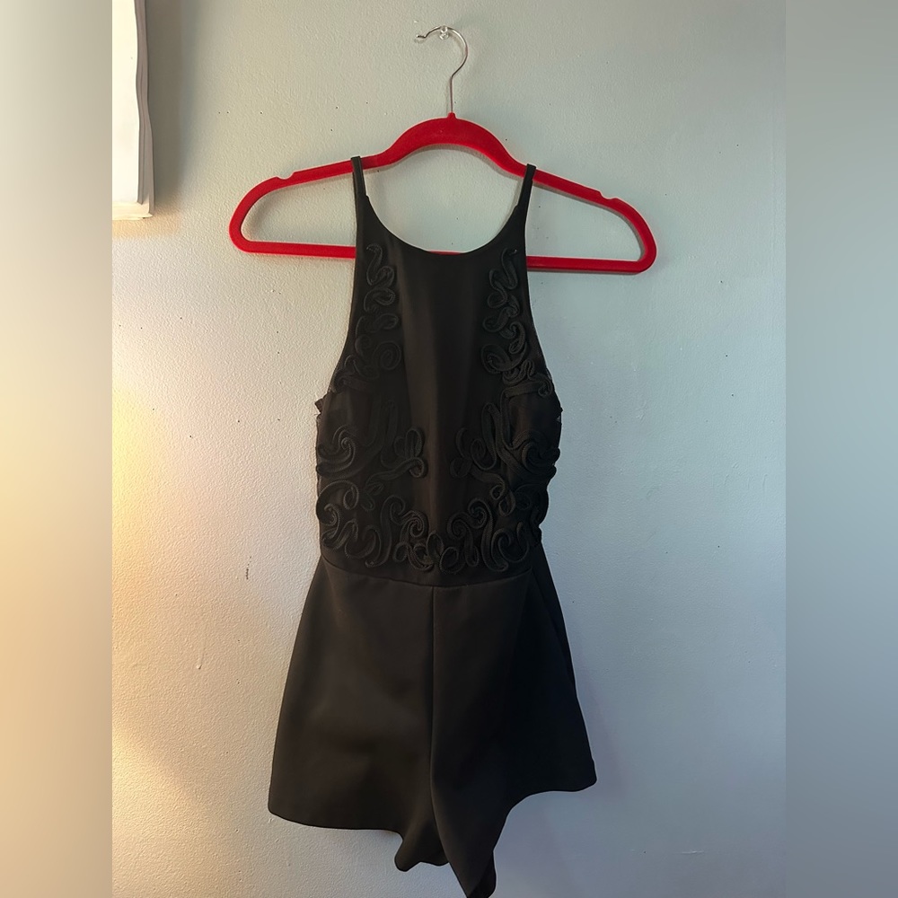 Size 2 little black romper